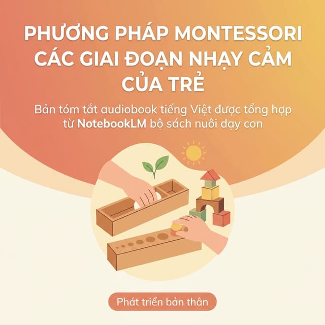 Phương Pháp Montessori Các Giai Đoạn Nhạy Cảm Của Trẻ