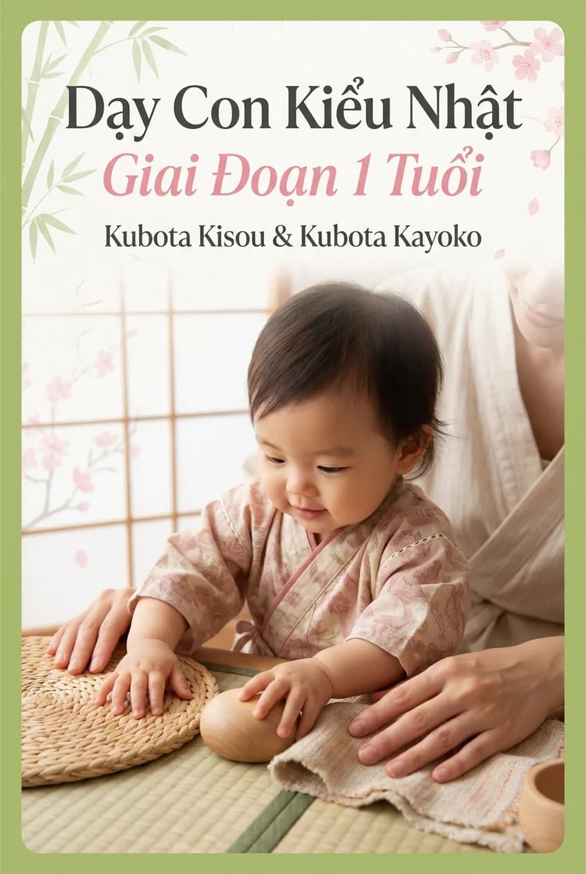 Dạy Con Kiểu Nhật Giai Đoạn 1 Tuổi