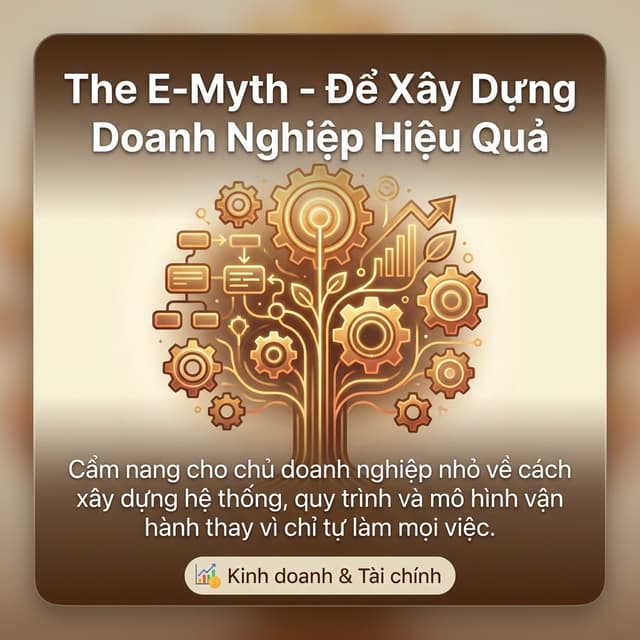The E-Myth - Để Xây Dựng Doanh Nghiệp Hiệu Quả
