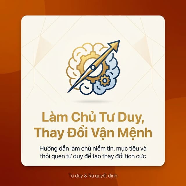 Làm Chủ Tư Duy, Thay Đổi Vận Mệnh